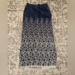 Jean Paul Gaultier Vintage Denim Skirt